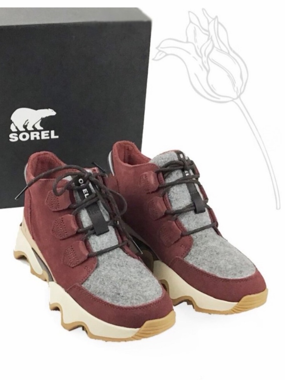 Sorel Women's Kinetic Impact Caribou Waterproof